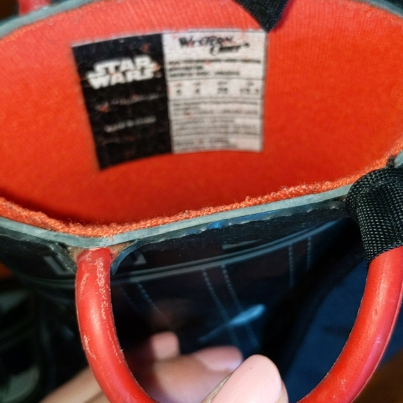 Star Wars Black and Red Kids Rain Boots - Picture 4 of 11